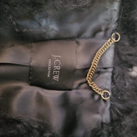 J Crew Collection - 100% Real Sheepskin Fur Vest - Picture 4 of 5